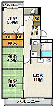 サンセリテ宝塚 202 ｜ 兵庫県宝塚市安倉南2丁目（賃貸マンション3LDK・2階・65.05㎡） その2