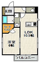 レジデンス中山 102 ｜ 兵庫県宝塚市今里町（賃貸アパート1LDK・1階・38.88㎡） その2