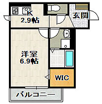 コートドール逆瀬川 202 ｜ 兵庫県宝塚市小林4丁目（賃貸マンション1K・2階・28.92㎡） その2