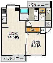 View　Terrace　売布III（ビューテラス売布III） ？号室（201） ｜ 兵庫県宝塚市売布ガ丘（賃貸マンション1LDK・2階・45.09㎡） その2