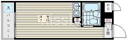 日興パレス西荻窪ＰＡＲＴIII 3階ワンルームの間取り