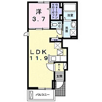 アトレ昭栄 101 ｜ 佐賀県佐賀市昭栄町4番20（賃貸アパート1LDK・1階・37.57㎡） その2