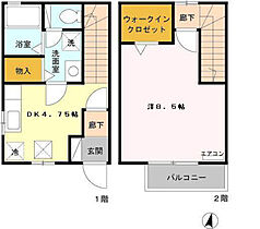 カンフォーラ B ｜ 三重県四日市市楠町南五味塚121（賃貸テラスハウス1DK・1階・40.18㎡） その2