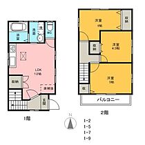 アーバンパレス五番街 1-10 ｜ 三重県四日市市楠町南五味塚265（賃貸一戸建3LDK・1階・66.00㎡） その2