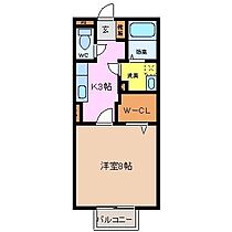 ナイスフィールド 203 ｜ 三重県四日市市下さざらい町11-26（賃貸アパート1K・2階・30.27㎡） その2