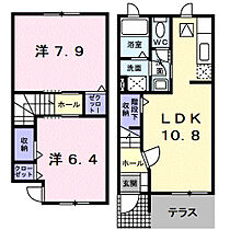 サンビレッジ里岸II棟 103 ｜ 三重県四日市市河原田町字里岸308番地1（賃貸アパート2LDK・1階・60.24㎡） その2