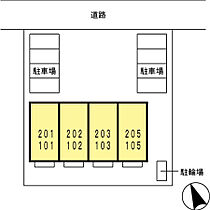 クレールカルチェ4 203 ｜ 三重県四日市市中川原3丁目3-16（賃貸アパート1K・2階・30.03㎡） その20