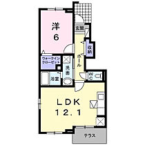 プレシャス 105 ｜ 三重県四日市市山城町字南屋敷1076番地2（賃貸アパート1LDK・1階・45.06㎡） その2