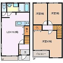 ファビージョージアン・ウエスト  ｜ 三重県四日市市浜一色町15-36（賃貸テラスハウス3LDK・1階・79.50㎡） その2