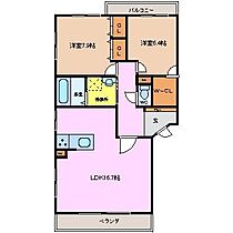 フローリッシュＳ 302 ｜ 三重県四日市市下之宮町158-1（賃貸マンション2LDK・3階・71.16㎡） その2