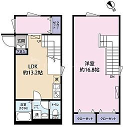 Cion Ohanajaya 5階1LDKの間取り