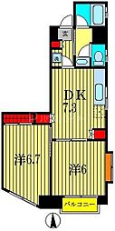 間取図画像 2DK