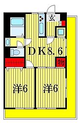 間取図画像 2DK
