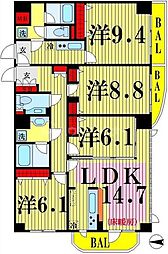 間取図画像 4LDK