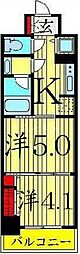DUOSTAGE本所吾妻橋 2Kの間取図画像