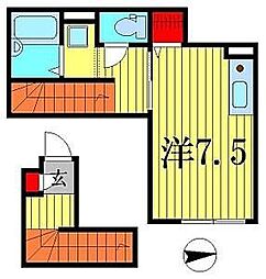 MKハウス ワンルームの間取図画像