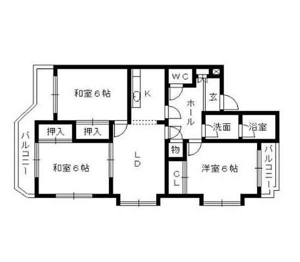 ヴィラ・サンシャインII 301｜愛知県名古屋市名東区新宿１丁目(賃貸マンション3LDK・3階・63.33㎡)の写真 その2