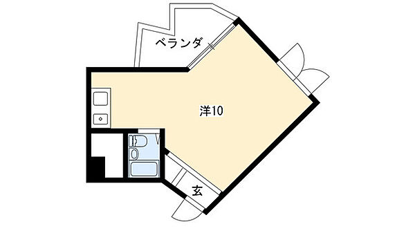 ＪＭオオモリ 401｜愛知県名古屋市守山区八剣１丁目(賃貸マンション1R・4階・25.30㎡)の写真 その2