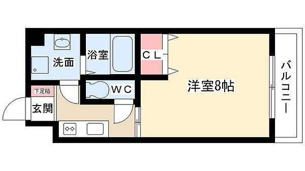 シティライフ今池南 509｜愛知県名古屋市千種区今池南(賃貸マンション1K・5階・24.98㎡)の写真 その2