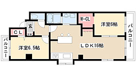 ホワイトフォーラムII 203 ｜ 愛知県名古屋市守山区村合町（賃貸マンション2LDK・2階・62.19㎡） その2