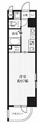 HF久屋大通レジデンス 1Kの間取図画像