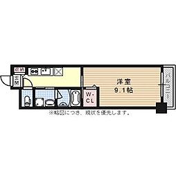 GrandVrioFukiage 1Kの間取図画像
