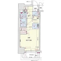 プレサンス千種アイル 1Kの間取図画像