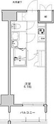 S-RESIDENCE名駅北alesia(アレシア) 1Kの間取図画像