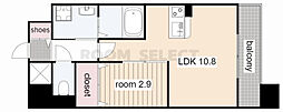 ポルタニグラ千種 1LDKの間取図画像