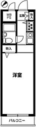 マイステージ中野4 ワンルームの間取図画像