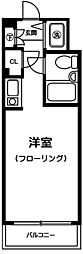 エルハイツ成増E棟 ワンルームの間取図画像