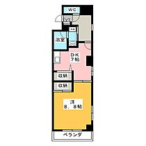 レジデンスカープ今池  ｜ 愛知県名古屋市千種区今池５丁目（賃貸マンション1DK・8階・40.02㎡） その2