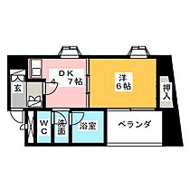 イマージュ池下  ｜ 愛知県名古屋市千種区覚王山通８丁目（賃貸マンション1DK・6階・30.80㎡） その2