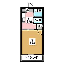 ベリーズ丸山Ｂ  ｜ 愛知県名古屋市千種区丸山町２丁目（賃貸アパート1K・2階・21.18㎡） その2