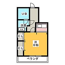 ロイヤルヒルズ丘上  ｜ 愛知県名古屋市千種区丘上町２丁目（賃貸マンション1R・3階・26.00㎡） その2