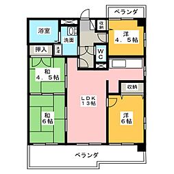 グランドメゾン覚王山通 4LDKの間取図画像