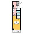 ヴィアルシティ今池4階5.2万円