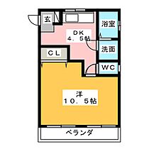 尾関コーポ  ｜ 愛知県名古屋市中村区塩池町１丁目（賃貸マンション1DK・3階・35.00㎡） その2