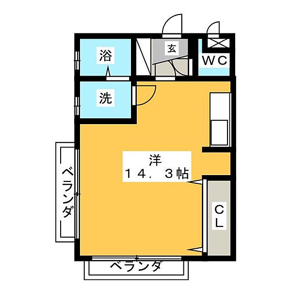 金龍コーポ中村 ｜愛知県名古屋市中村区中島町４丁目(賃貸マンション1R・1階・35.05㎡)の写真 その2