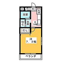 サンパークII  ｜ 愛知県名古屋市中村区稲葉地町１丁目（賃貸アパート1K・1階・24.75㎡） その2