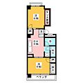 京田レジデンス4階5.0万円