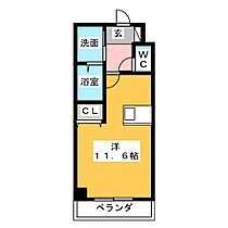 メゾンカルム  ｜ 愛知県名古屋市中村区沖田町（賃貸マンション1R・4階・30.44㎡） その2