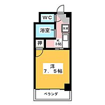 キララハイツ  ｜ 愛知県名古屋市中村区草薙町２丁目（賃貸マンション1K・3階・23.11㎡） その2