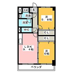 中村日赤駅 8.6万円