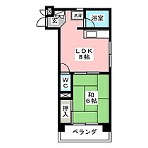 青山ハイツ  ｜ 愛知県名古屋市中村区十王町（賃貸マンション1DK・2階・29.70㎡） その2