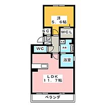 リブラン  ｜ 愛知県名古屋市中村区佐古前町（賃貸アパート1LDK・1階・44.62㎡） その2