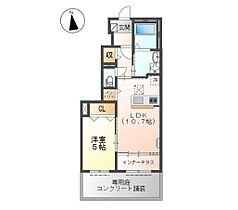 コンフォート平ヶ野 103 ｜ 愛知県海部郡大治町大字西條字須先23番2（賃貸アパート1LDK・1階・42.88㎡） その2