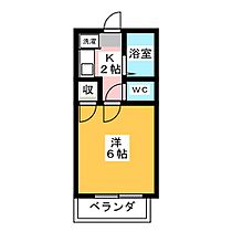 セゾン則武  ｜ 愛知県名古屋市西区則武新町２丁目（賃貸アパート1K・2階・21.00㎡） その2