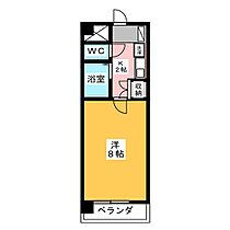 ディアローグ枇杷島  ｜ 愛知県名古屋市西区枇杷島４丁目（賃貸マンション1K・1階・24.08㎡） その2