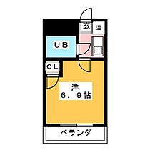 パラツオ21  ｜ 愛知県名古屋市西区花の木３丁目（賃貸マンション1K・2階・18.10㎡） その2